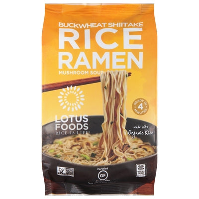 Lotus Foods Rice Ramen Buckwheat Shiitake 10/2.8 OZ [UNFI #1720051] [ebt]