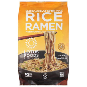Lotus Foods Rice Ramen Buckwheat Shiitake 10/2.8 OZ [UNFI #1720051] [ebt]