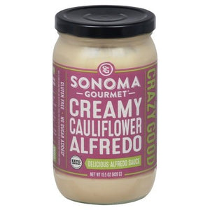 Sonoma Gourmet Alfredo Sauce Delicious Creamy Cauliflower 6/15.5 OZ [UNFI #2614386] [ebt]