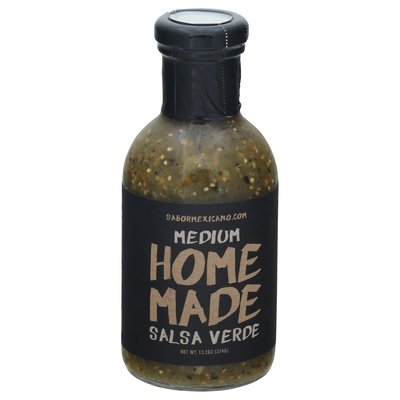 Sabor Mexicano Salsa Verde Medium 6/13.2 OZ [UNFI #2731511] [ebt]
