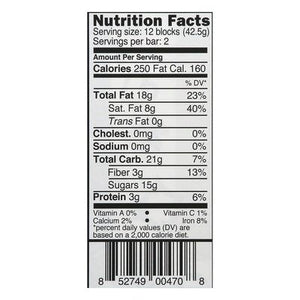 Divine Chocolate Dark Chocolate Hazelnut Truffle 12/3 OZ [UNFI #2398485] [ebt] T