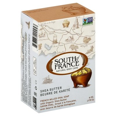 South Of France Oval Soap French Milled Shea Butter 1/6 OZ [UNFI #1706076] T