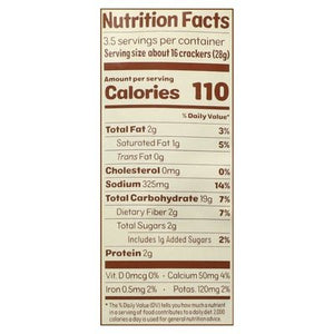 From The Ground Up Snacking Crackers Cauliflower Sea Salt 6/3.5 OZ [UNFI #2701456] [ebt]