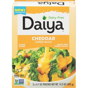 Daiya Cheese Sauce Dairy-Free Cheddar 8/14.2 oz [UNFI #2086510 ] [ebt]
