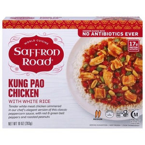Saffron Road Kung Pao Chicken With Rice 8/10 OZ [UNFI  #2851319]