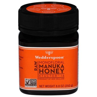 Wedderspoon Honey Raw Monofloral Manuka 6/8.8 OZ [UNFI #2367837] [ebt] T