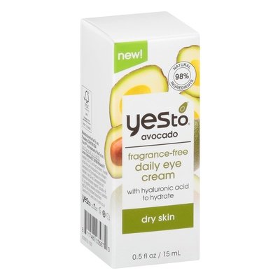 Yes To Daily Eye Cream Fragrance-Free Dry Skin 0.5 OZ [UNFI #2672996] T