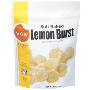 Wow Baking Company Cookies Gluten-Free Soft Baked Lemon Burst 12/8 OZ [UNFI #2942092] [ebt]