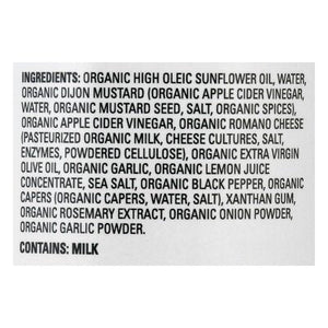 Drews Organics Dressing & Quick Marinade Romano Caesar 6/12 OZ [UNFI #2141844] [ebt]