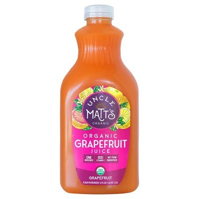 Uncle Matts Juice Organic Grapefruit 6/52 OZ [UNFI #2344596] [ebt] T