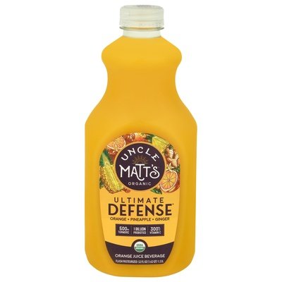 Uncle Matts Orange Juice Beverage Ultimate Defense 6/52 OZ [UNFI #2344752] [ebt] T