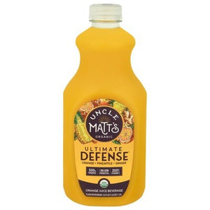 Uncle Matts Orange Juice Beverage Ultimate Defense 6/52 OZ [UNFI #2344752] [ebt] T
