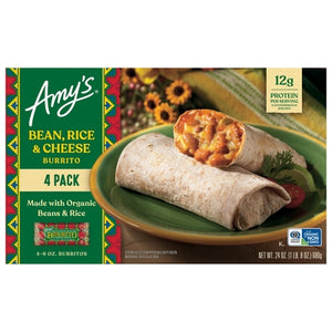 Amys Bean & Cheese Burrito 6/24 OZ [UNFI  #2984532]