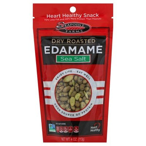 Seapoint Farms Edamame Sea Salt Dry Roasted 12/4 OZ [UNFI #0571612] [ebt]
