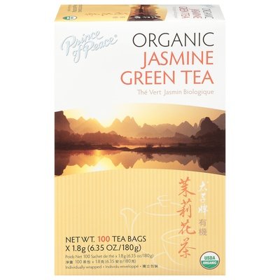 Prince Of Peace Jasmine Green Tea Organic Tea Bags 100 BAG [UNFI #2994903] [ebt]