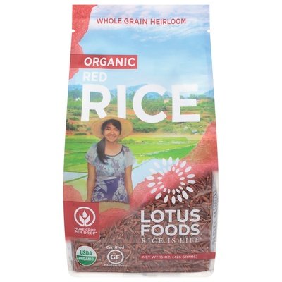 Lotus Foods Red Rice Organic 6/15 OZ [UNFI #2140135] [ebt]