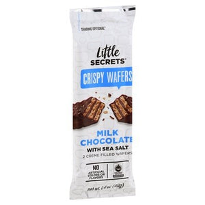 Little Secrets Crispy Wafers Milk Chocolate With Sea Salt 12/1.4 OZ [UNFI #2277564] [ebt]