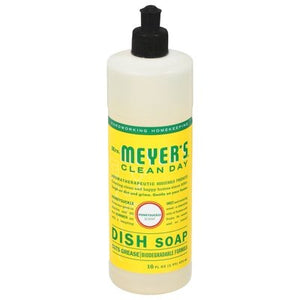 Mrs Meyers Clean Day Dish Soap Honeysuckle Scent 6/16 OZ [UNFI #0523068] T