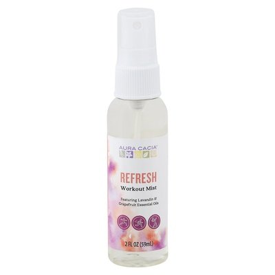 Aura Cacia Workout Mist Refresh 2 OZ [UNFI #2745776] T