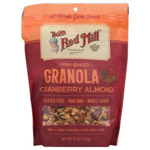 Bobs Red Mill Granola Cranberry Almond Pan-Baked 6/11 OZ [UNFI #2442622] [ebt]