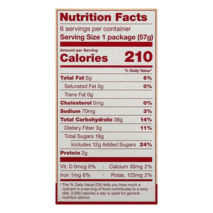 Natures Bakery Fig Bar Gluten Free Raspberry 6 Twin Packs 6/6/2 OZ [UNFI #2136265] [ebt]