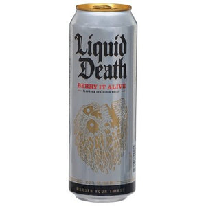 Liquid Death Sparkling Water Berry It Alive Flavored 24/19.2 OZ [UNFI #2930386] [ebt] T