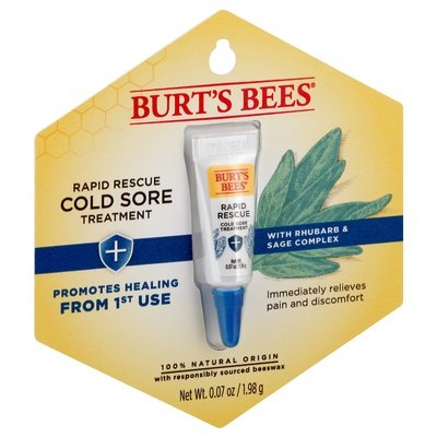 Burts Bees Cold Sore Treatment Rapid Rescue 3/.07 OZ [UNFI #2845907] T