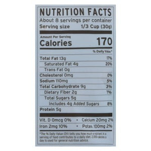 Purely Elizabeth Granola Clusters Grain-Free Vanilla Almond Butter + MCT Oil 6/8 OZ [UNFI #2417103] [ebt]