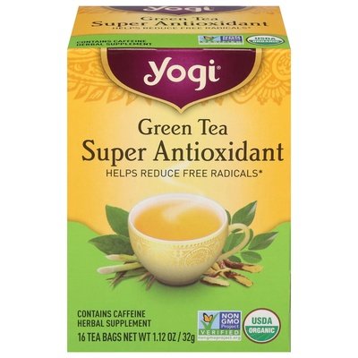 Yogi Green Tea Super Antioxidant Tea Bags 6/16 BAG [UNFI #355289] [ebt]