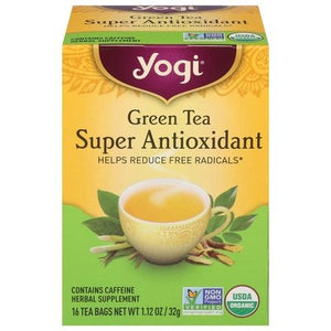 Yogi Green Tea Super Antioxidant Tea Bags 6/16 BAG [UNFI #355289] [ebt]
