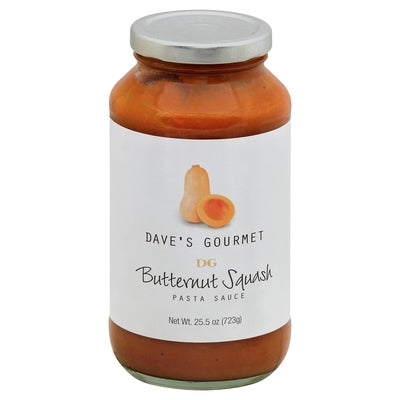 Daves Gourmet Pasta Sauce Butternut Squash 6/24 OZ [UNFI #3089109] [ebt]