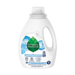 Seventh Generation Laundry Detergent Fragrance Free Free & Clear 6/45 OZ [UNFI #2865459] T