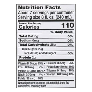 Uncle Matts Juice Organic Orange 6/52 OZ [UNFI #2344745] [ebt] T