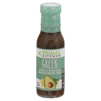 Primal Kitchen Dressing & Marinade Greek 6/8 OZ [UNFI #1798404] [ebt]