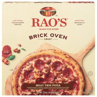 Raos Meat Trio Brick Oven Pizza 12/20.8 Z [UNFI  #2868206]