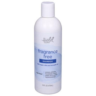 Field Day Shampoo Fragrance Free 6/16 OZ [UNFI #2476141] T