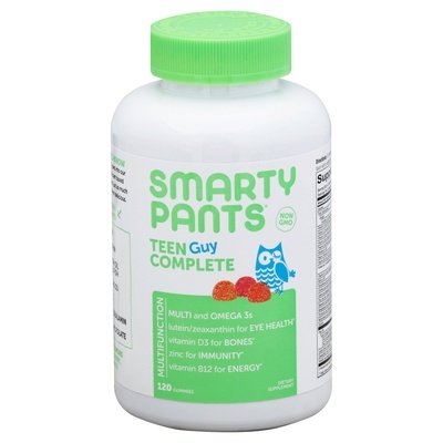 Smartypants Multifunction Teen Guy Complete Gummies 1/120 CT [UNFI #2150647] T