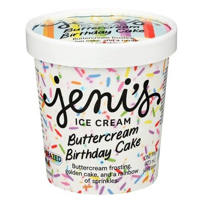 Jenis Buttercream Birthday Cake 8/16 OZ [UNFI  #2693265]