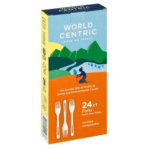 World Centric Forks 12/24 Ct [UNFI #0306100] T