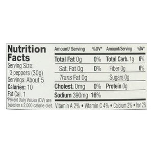 Jeffs Garden Greek Peperoncini Gluten-Free Vegan Whole Golden 6/12 OZ [UNFI #1142389] [ebt]