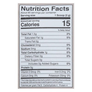 Kos Coconut Milk Powder Organic 6.3 OZ [UNFI #2928745] T
