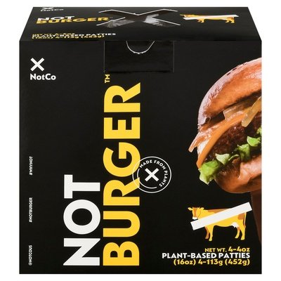 Notco Notburger Plant Based Patty 6/4 Ct [UNFI  #2865863]