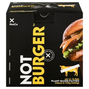 Notco Notburger Plant Based Patty 6/4 Ct [UNFI  #2865863]