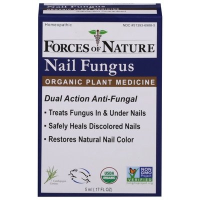 Forces Of Nature Nail Fungus Organic Plant Medicine 5 ML [UNFI #1957505] T
