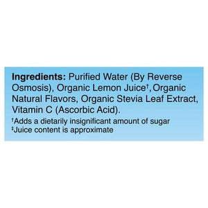 Lemon Perfect Lemon Water Zero Sugar Original Lemon Hydrating 12/15.2 Z [UNFI #3014347] [ebt]