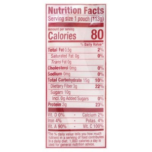Happy Tot Fruit & Veggie Blend Organic Fiber & Protein 4 (Tots & Tykes) 16/4 OZ [UNFI #1620095] [ebt]