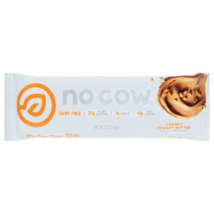 No Cow Protein Bar Chunky Peanut Butter 12/2.12OZ [UNFI #2353985] [ebt]