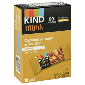 Kind Bars Caramel Almond & Sea Salt Minis 8/10/.7OZ [UNFI #2524080] [ebt]