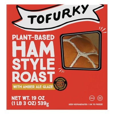 Tofurky Ham Style Roast with Amber Ale Glaze Plant-Based 6/19 OZ [UNFI #2662856] [ebt]