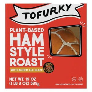 Tofurky Ham Style Roast with Amber Ale Glaze Plant-Based 6/19 OZ [UNFI #2662856] [ebt]